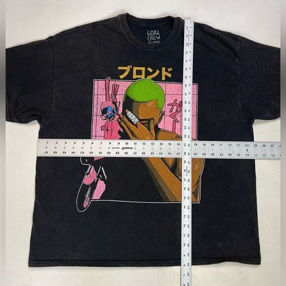 Goat Crew Frank Ocean Graphic T-shirt Men XL Black Wash Short Sleeve Music - Picture 5 of 5